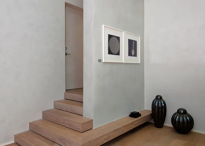 Top-ciment afwerking — stucwerk door GS Afbouw